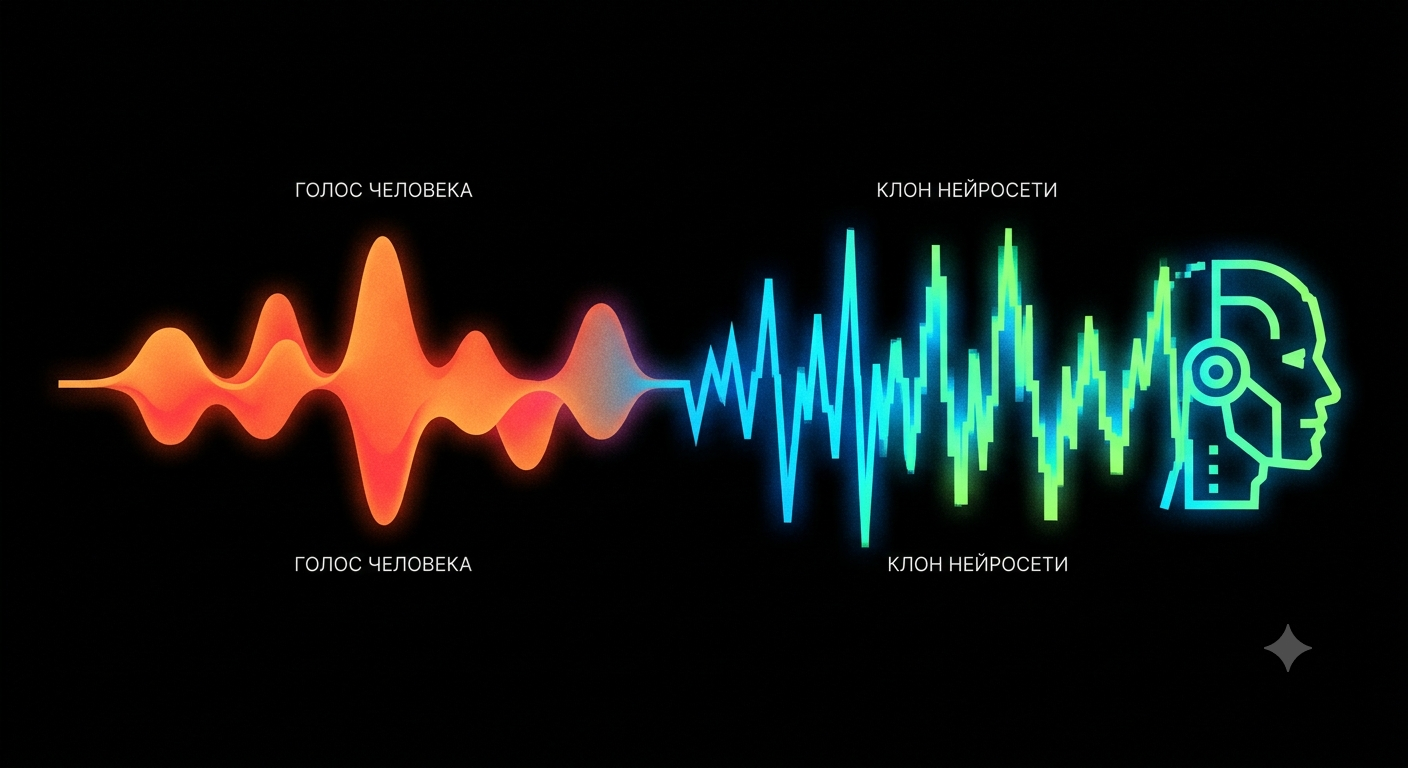 Мошенники клонируют голос нейросетью по записи разговора